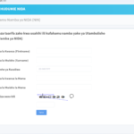 Njia Rahisi kupata namba ya NIDA online