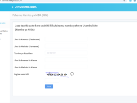 Jinsi ya Kuangalia Namba yako ya NIDA Online 2025