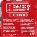 Vituo vya Kununulia Tiketi Simba vs Kilimanjaro Wonders 26 January 2025